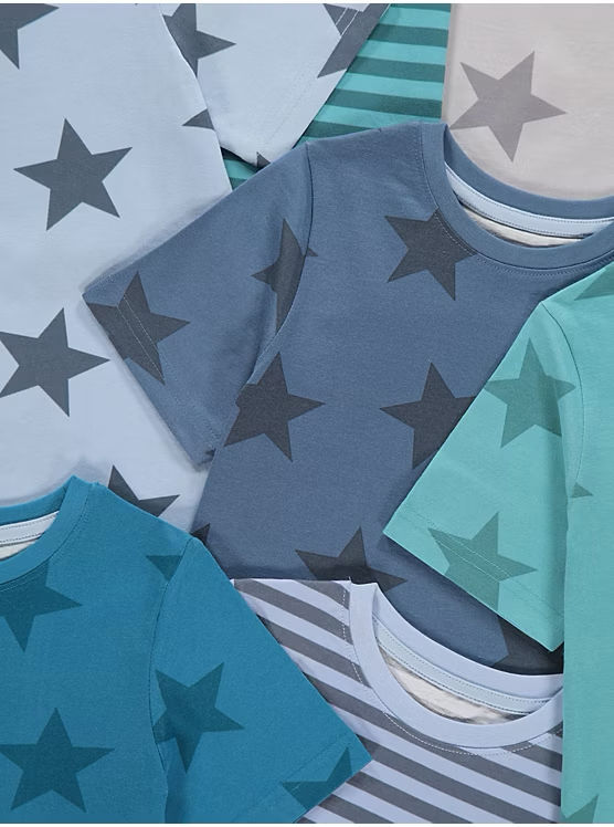 Thumbnail: 7 Pack Shortie Pyjamas