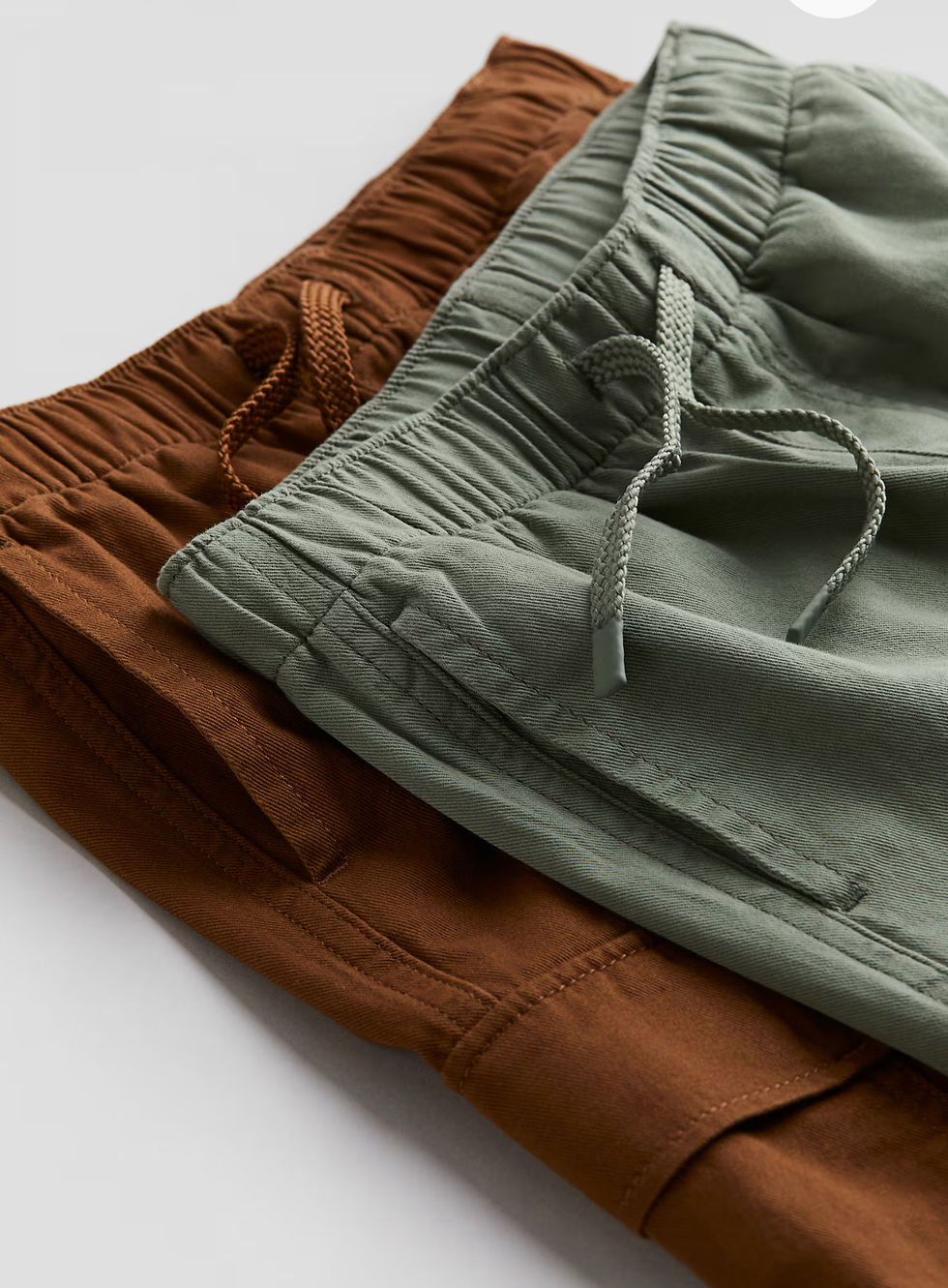 Thumbnail: 2 Pack Twill Cargo Trousers
