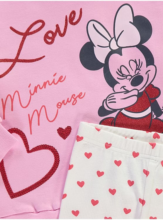 Thumbnail: Minnie Mouse Sweatshirt and Leggings