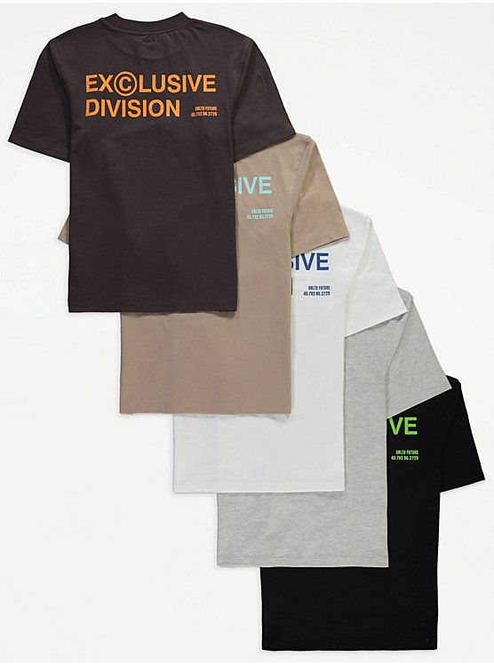 Thumbnail: 5 Pack T-Shirts