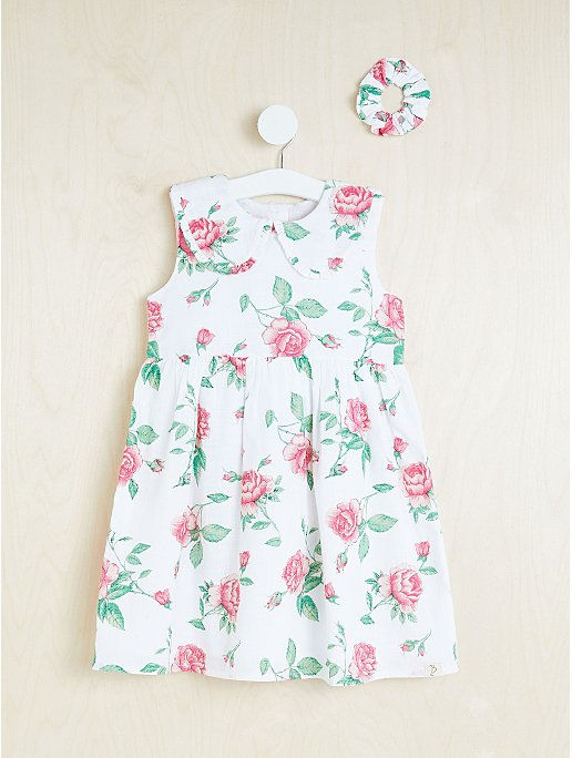 Dress and Scrunchie Outfit