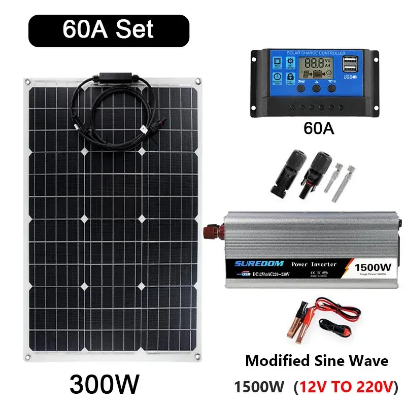 Thumbnail: Solar Panel 18V 300W 600W
