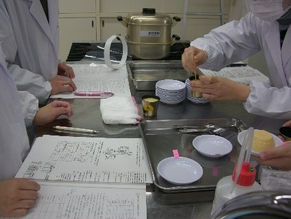 「調理学実験」卵編