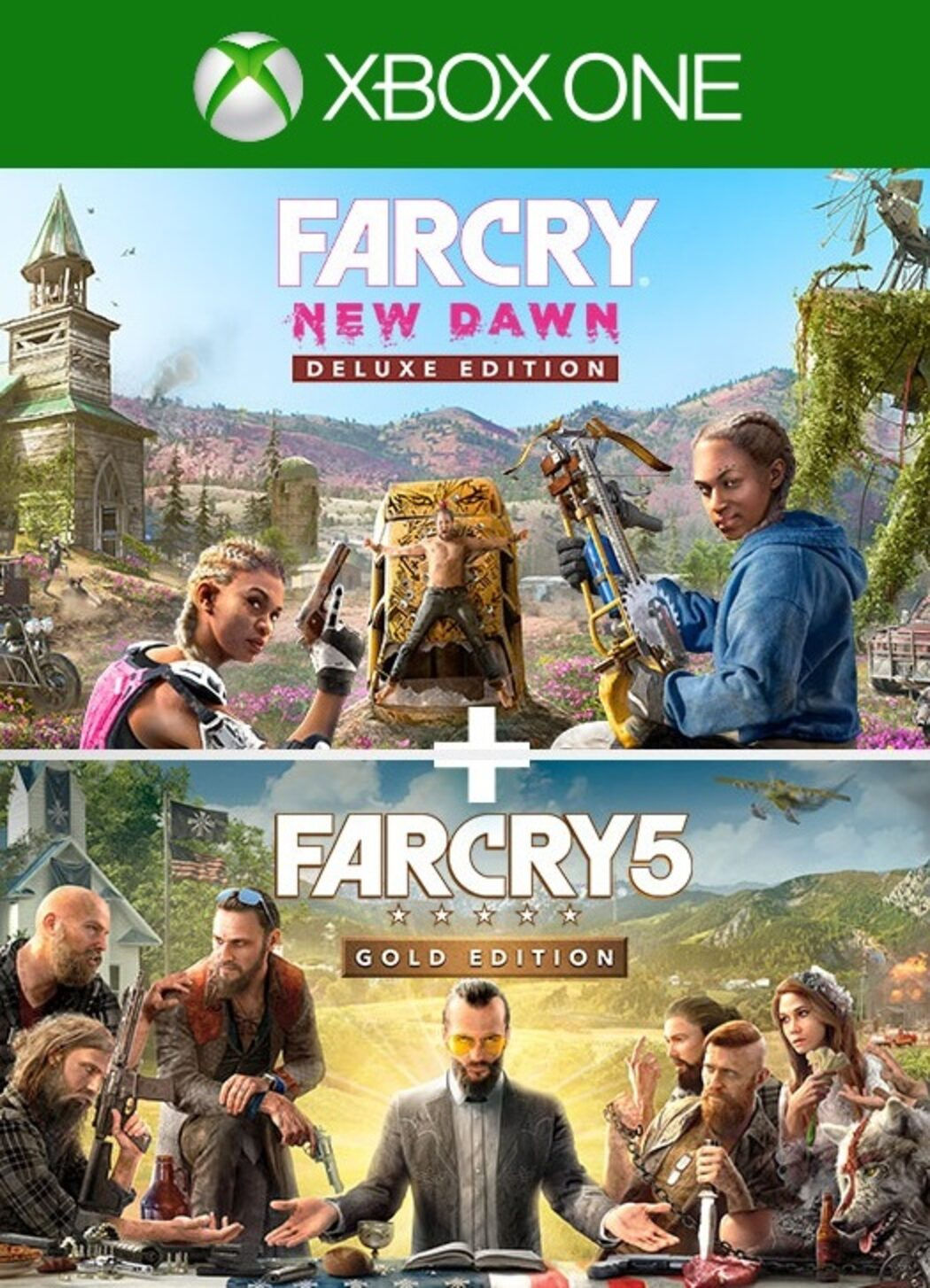 Lote Far Cry® 5 Gold Edition + Far Cry® New Dawn Deluxe Edition