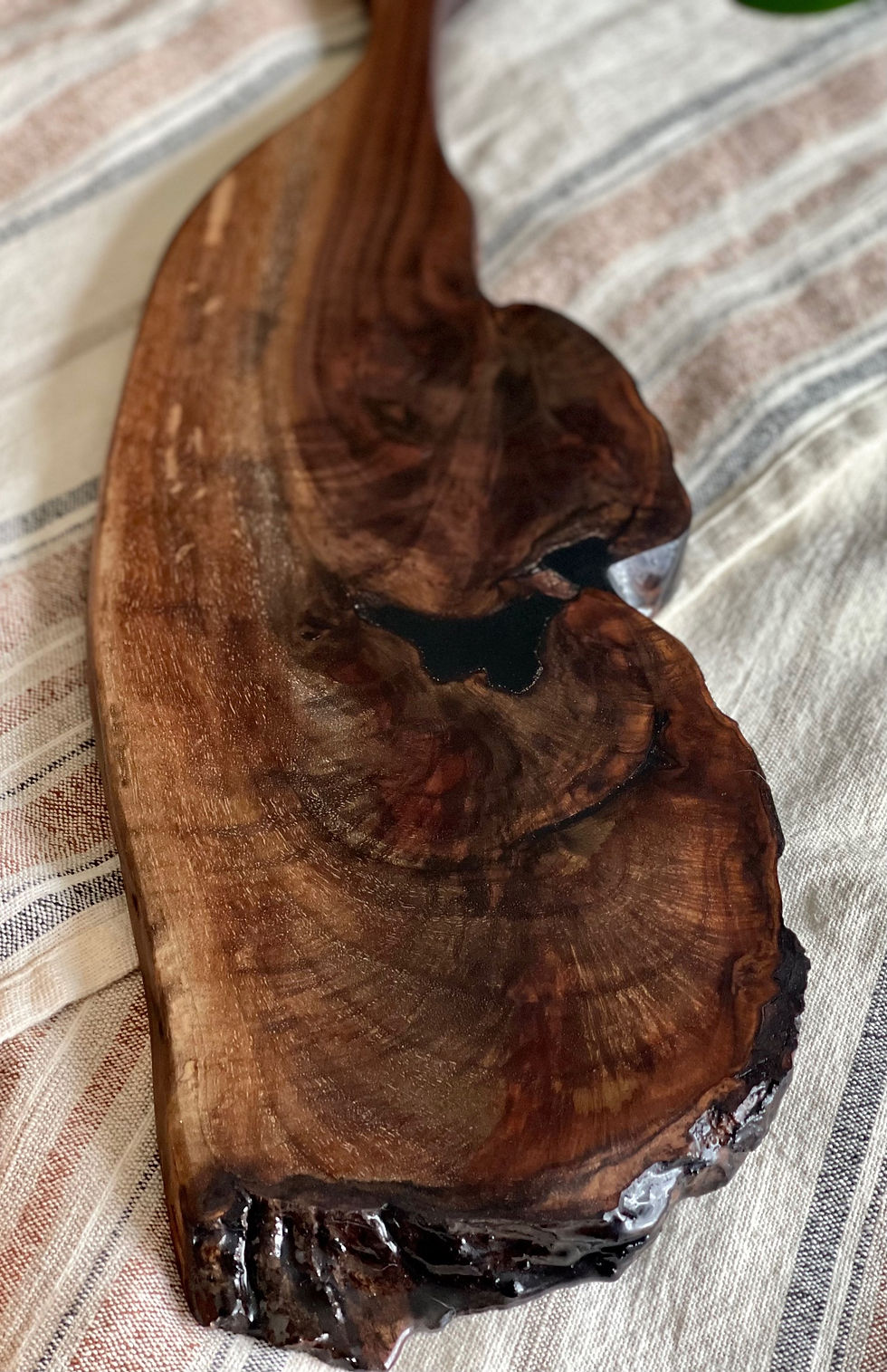 Thumbnail: Live Edge Walnut Serving Board 