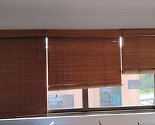 Cortinas en bambulitas