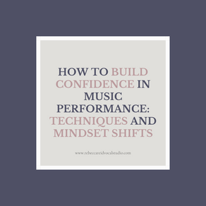 #115: How to Build Confidence in Music Performance: Techniques and Mindset Shifts