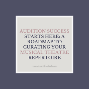 #082: Audition Success Starts Here: A Roadmap to Curating Your Musical Theatre Repertoire