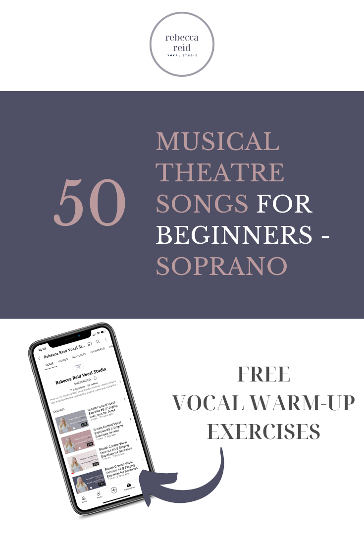Explore 50 beginner-friendly musical theatre songs for sopranos! Elevate your singing technique with tunes tailored to your vocal range and skill level.