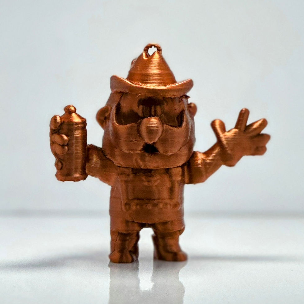 Thumbnail: Happy Hans Metallic Ornament