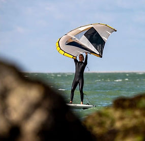 Wingfoiler in Brouwersdam