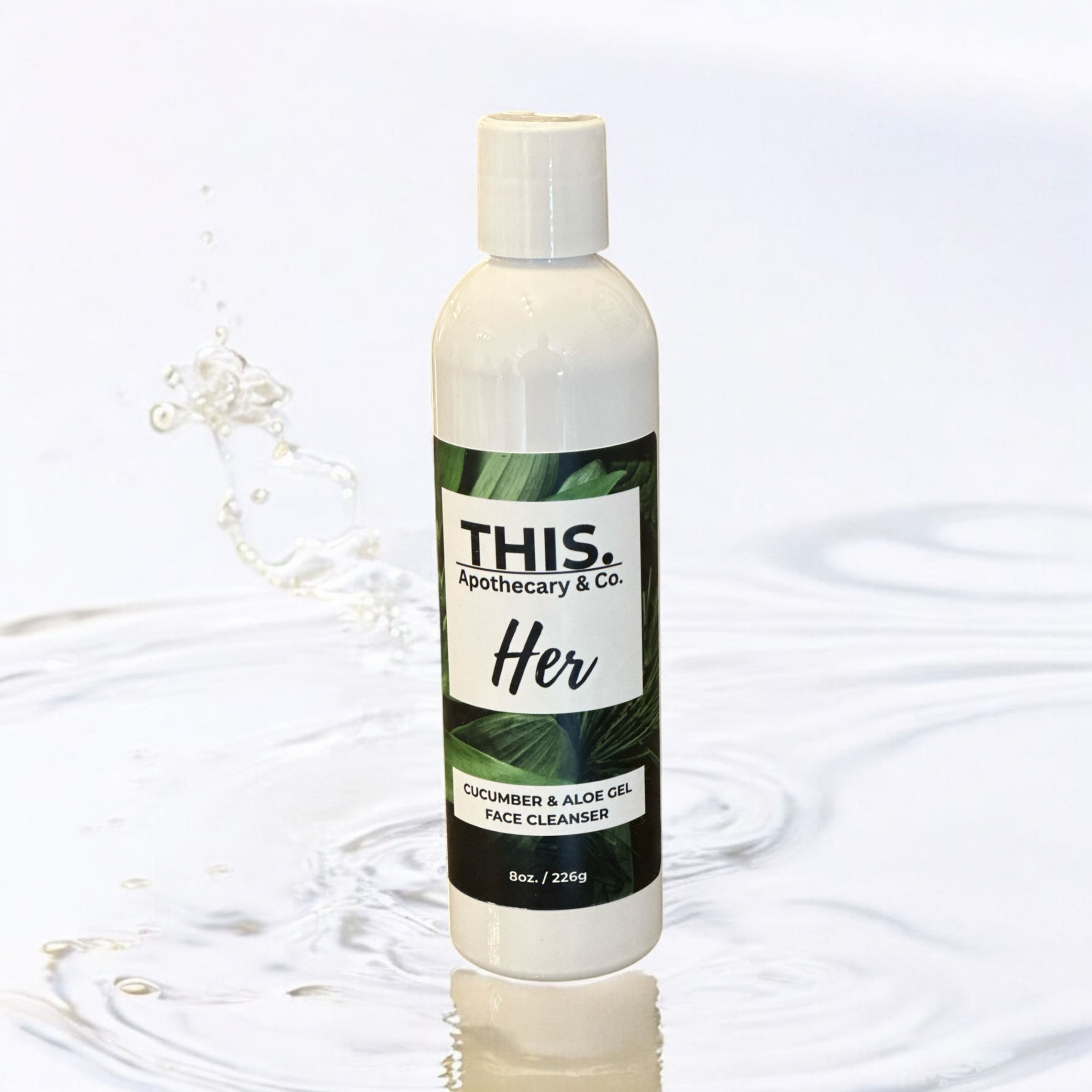 Hers - Cucumber & Aloe Gel Face Cleanser
