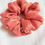 Thumbnail: Golden Peach Shine Scrunchie