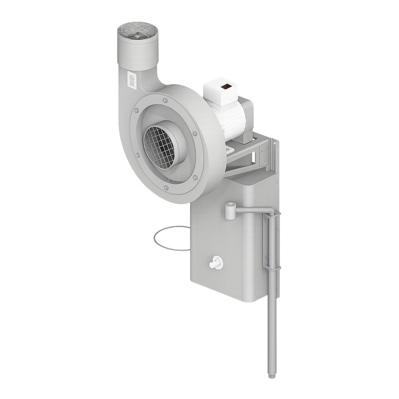 EBL 180 - Ventilation blower with manual backup for shelters