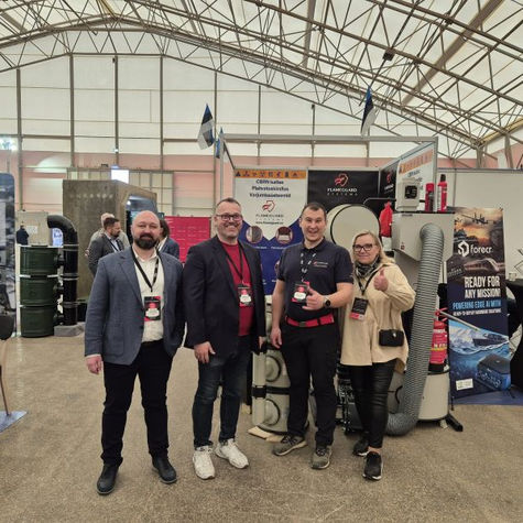Atmas and Flameguard Systems Presents at SSD Exhibition in Tallinn