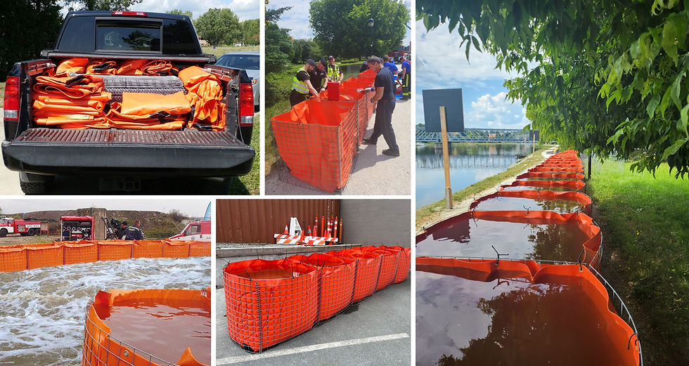 Flood protection barriers H2O