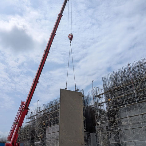 installation of large blast gates