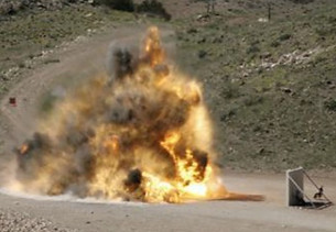 Blast fabric testing