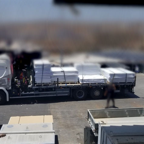 Atmas Delivers a Large Shipment of Blast Doors and Shelter Equipment to a Customer in Southeast Asia.