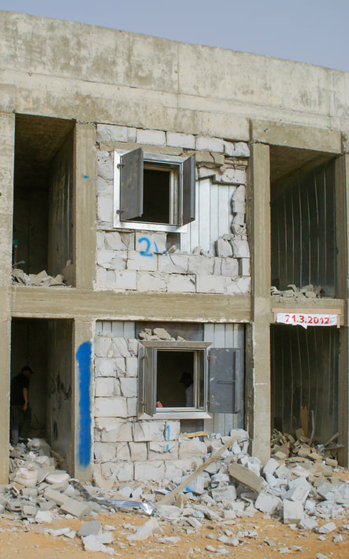Blast reinforcement frame system