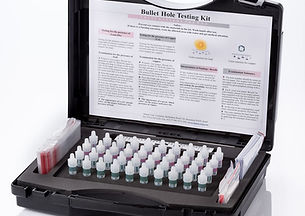 Bullet-Hole Testing Kits and Equipment for Crime Scenes "BTK"