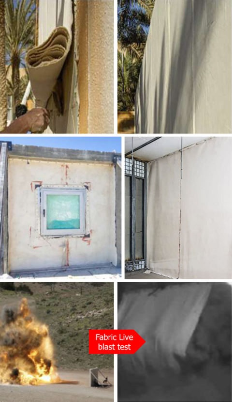 Blast Reinforcement Fabric