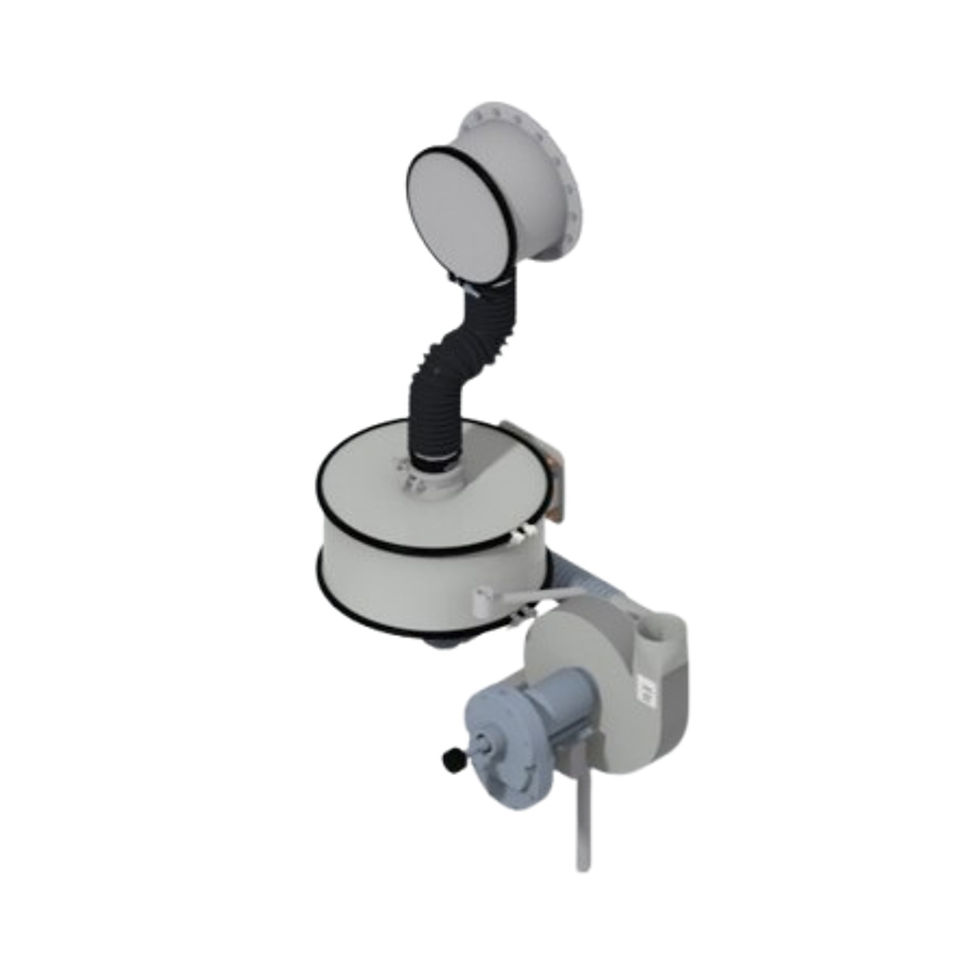 Illustration of the NEW ARC 50 CBRN filtration system