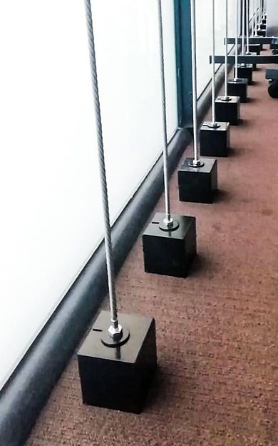 Cable catch systems for windows