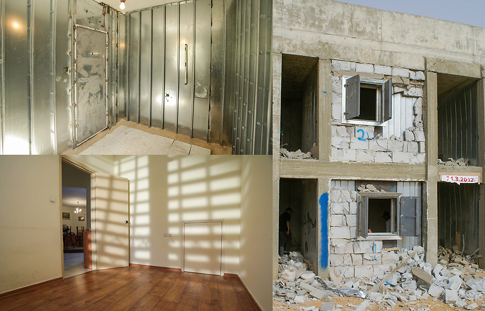 Room to shelter upgrade - blast, ballistic, CBRN protection