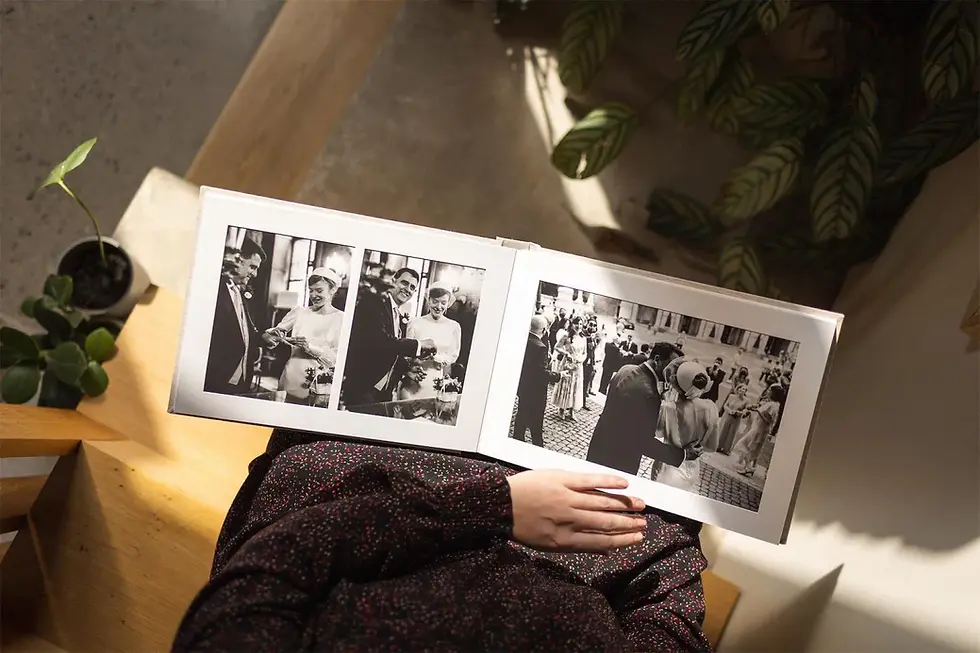 wedding album photo