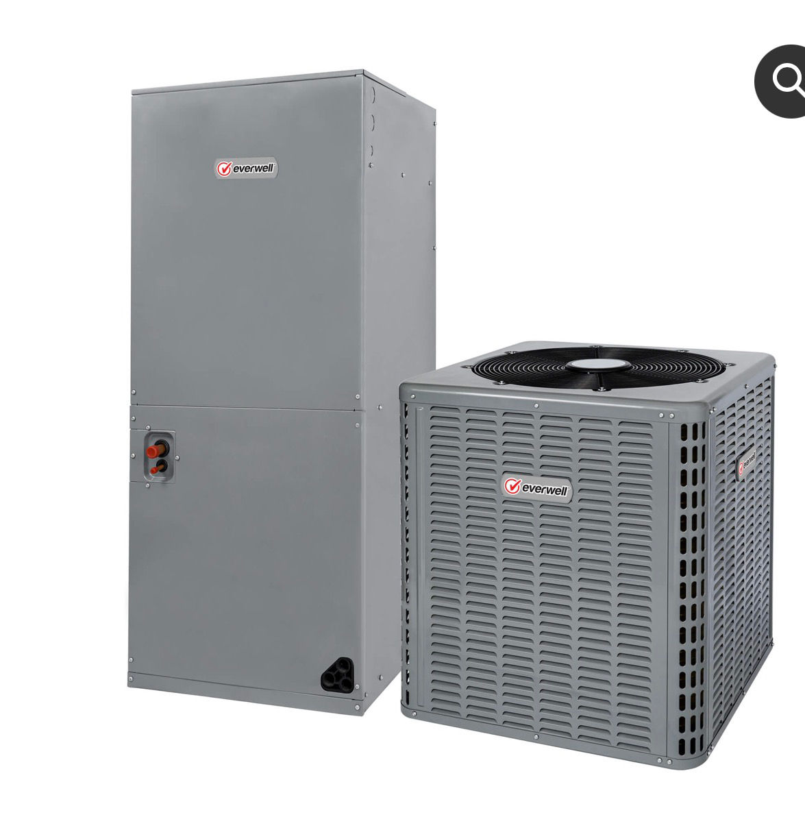 36000BTU 220V/1PH/60HZ COOLING ONLY R454B 15 SEER2 AHRI/ETL Everwell unit