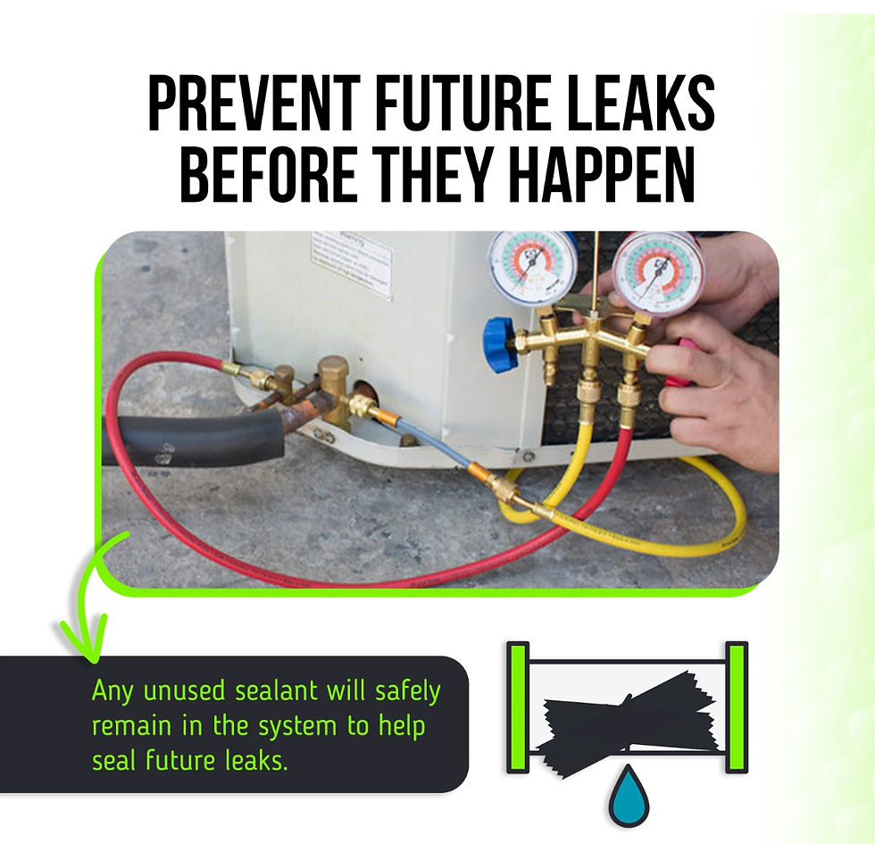 Thumbnail: Leak Saver Direct Inject Refrigerant Leak Sealer for HVAC and Automotive Systems