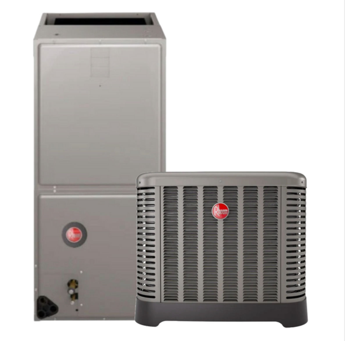Rheem R-454B 4.0 Ton 15.2 SEER2 Complete Heat Pump System 10kW