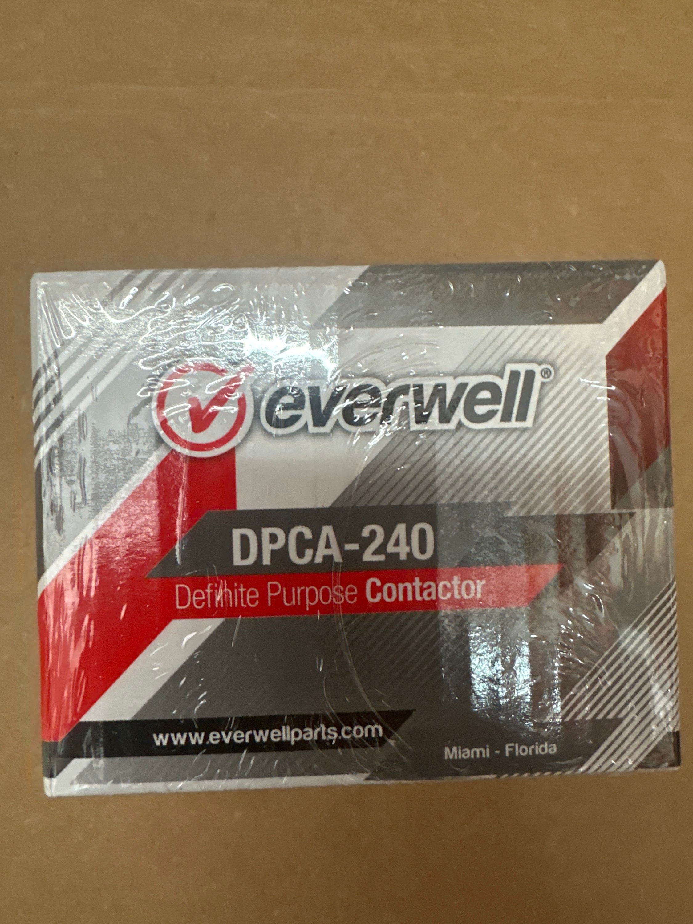 DEFINITE PURPOSE CONTACTOR 2POLES 40AMP 24V UL