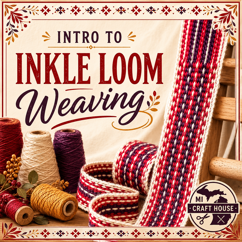 Beginning Inkle Loom Weaving