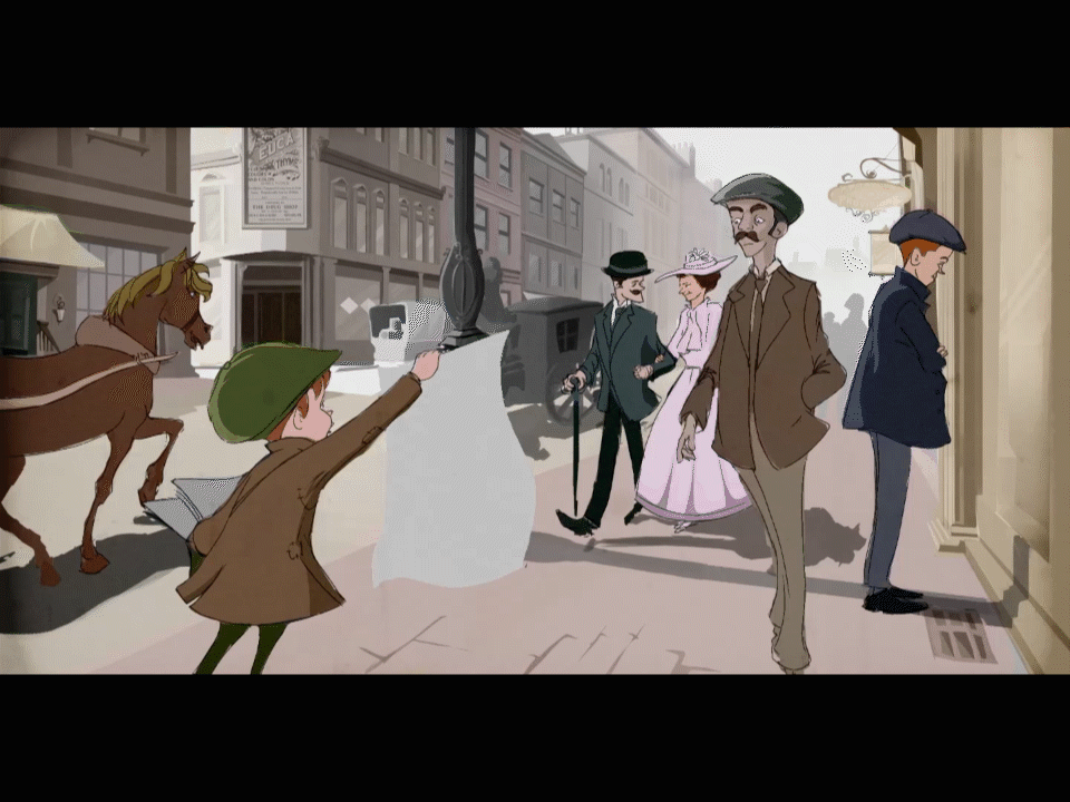 Paperboy Exterior Scene