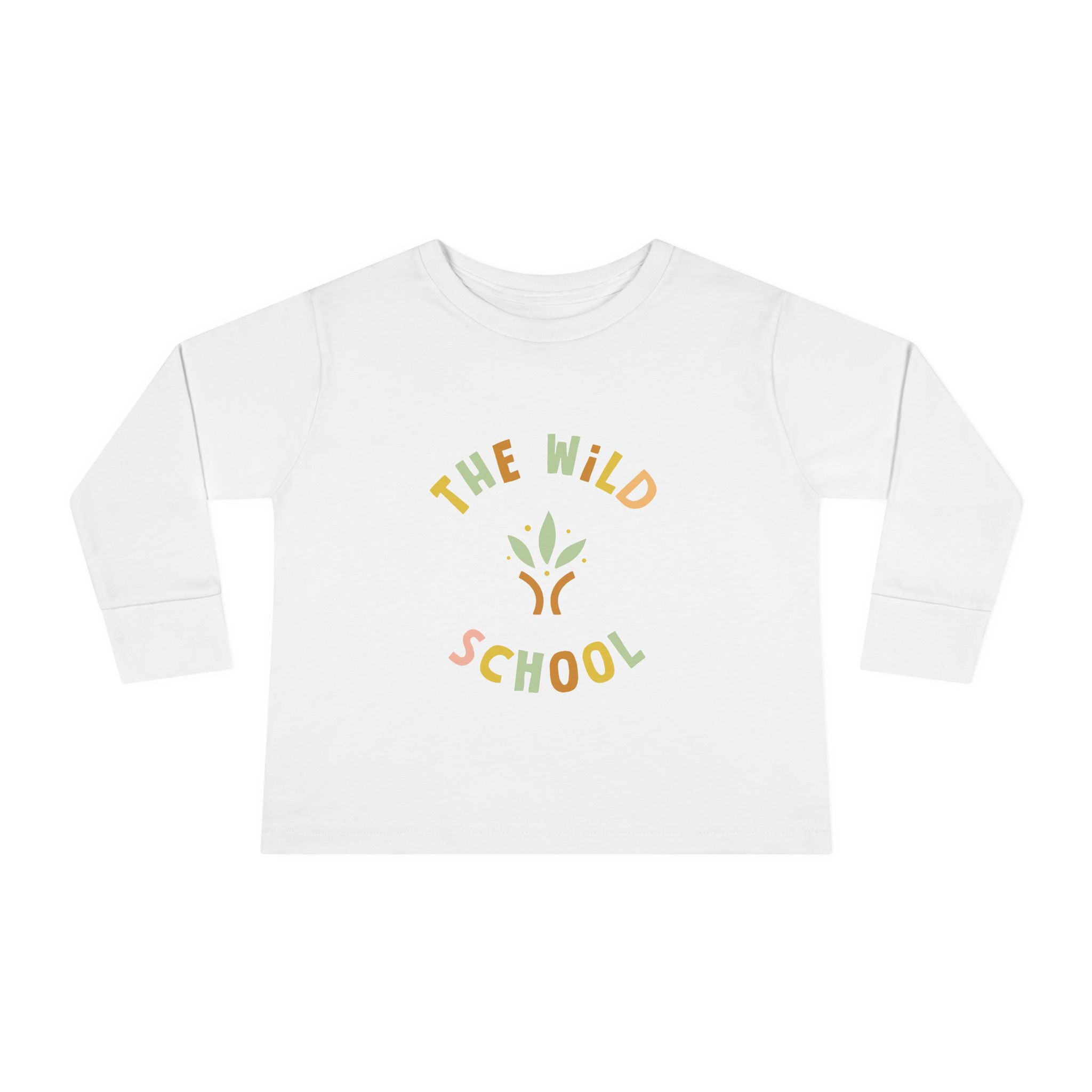 Wild School Toddler Long Sleeve Tee