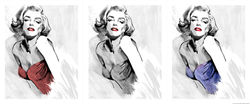 Three Faces of Marilyn