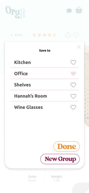 Add to Favorites Popup