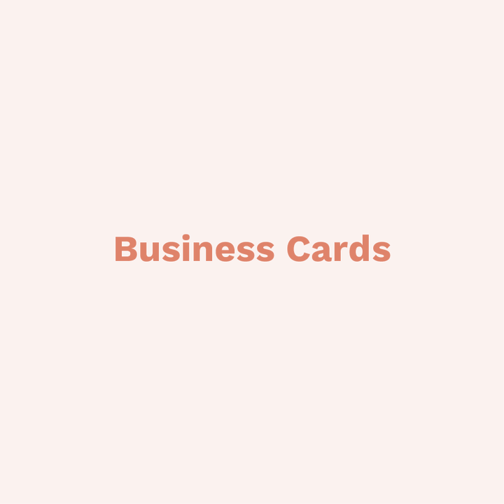 Business Card Quote