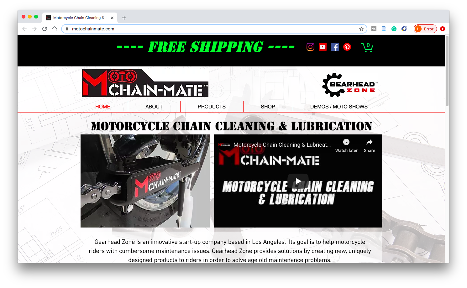 E-commerce auto parts