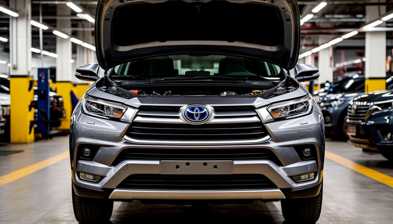 Замена масла в АКПП Toyota Harrier — профессиональное обслуживание автоматической коробки передач по заводскому регламенту. Процедура включает слив отработанной трансмиссионной жидкости, снятие поддона АКПП, очистку магнитов от металлической стружки, замену фильтра и прокладки, а также заливку свежего масла с необходимым допуском. Регулярное обслуживание позволяет продлить ресурс коробки передач и обеспечить плавную работу трансмиссии.