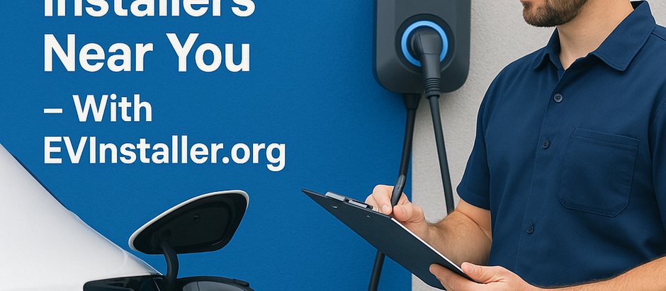 Find Trusted EV Charger Installers Near You – With EVInstaller.org