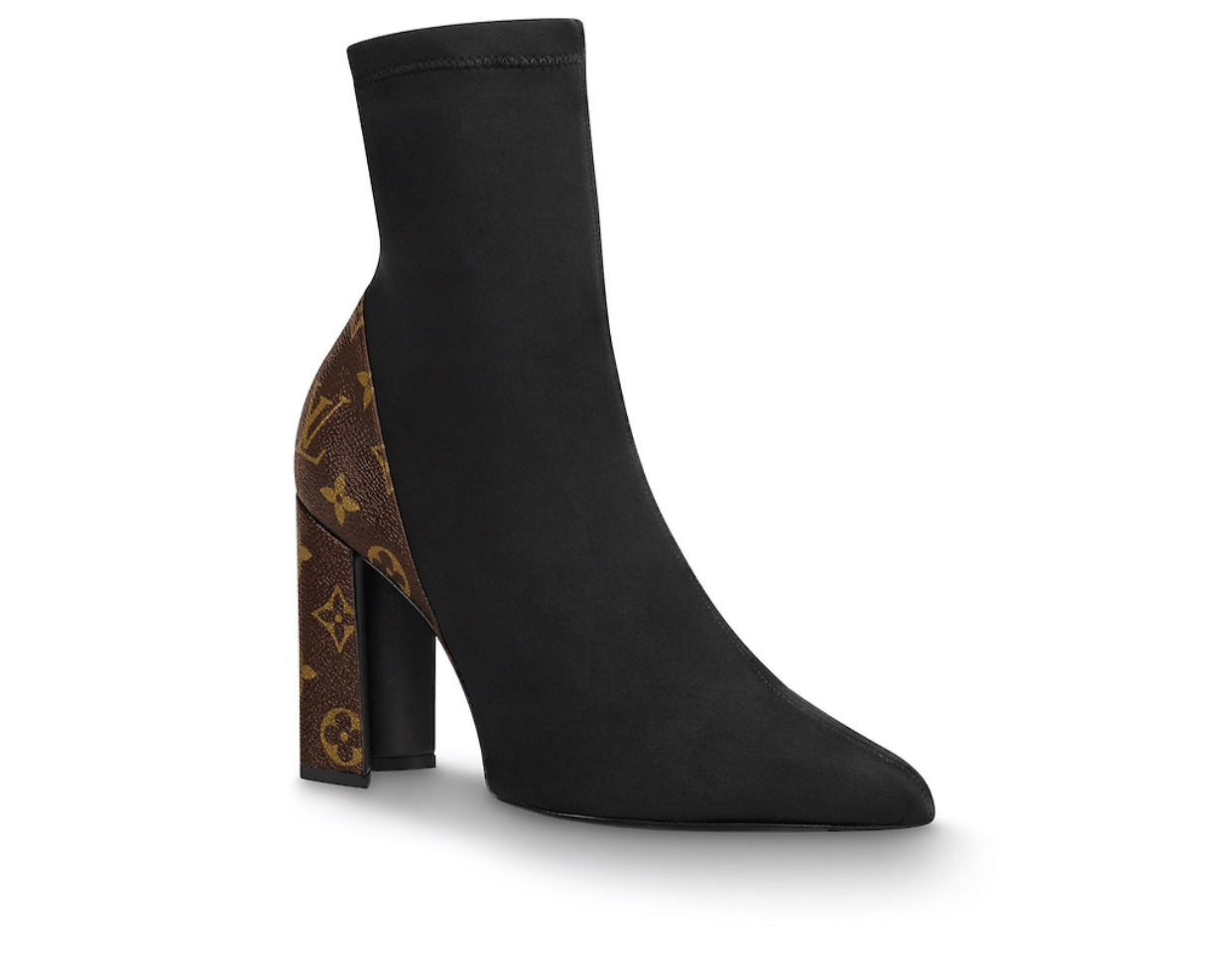 Black Louis Vuitton Boots