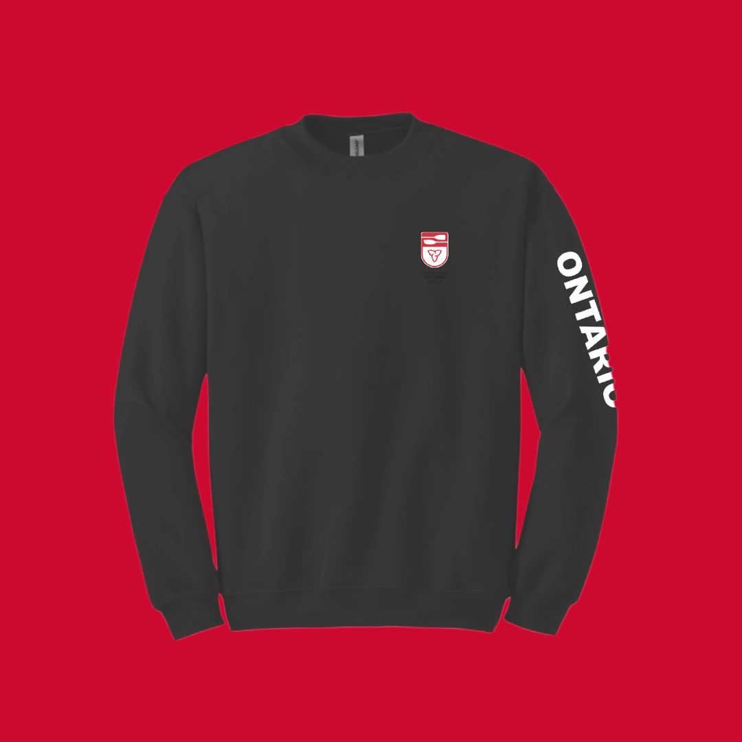 Black CKO Sprint Crewneck