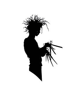 Jordan Monsell Website Logo Edward Scissorhands