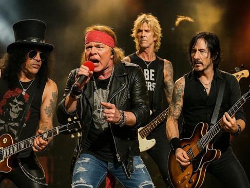 xl Rose de Guns N' Roses en concierto, uno de los headliners principales del festival Tecate Pa'l Norte 2026.
