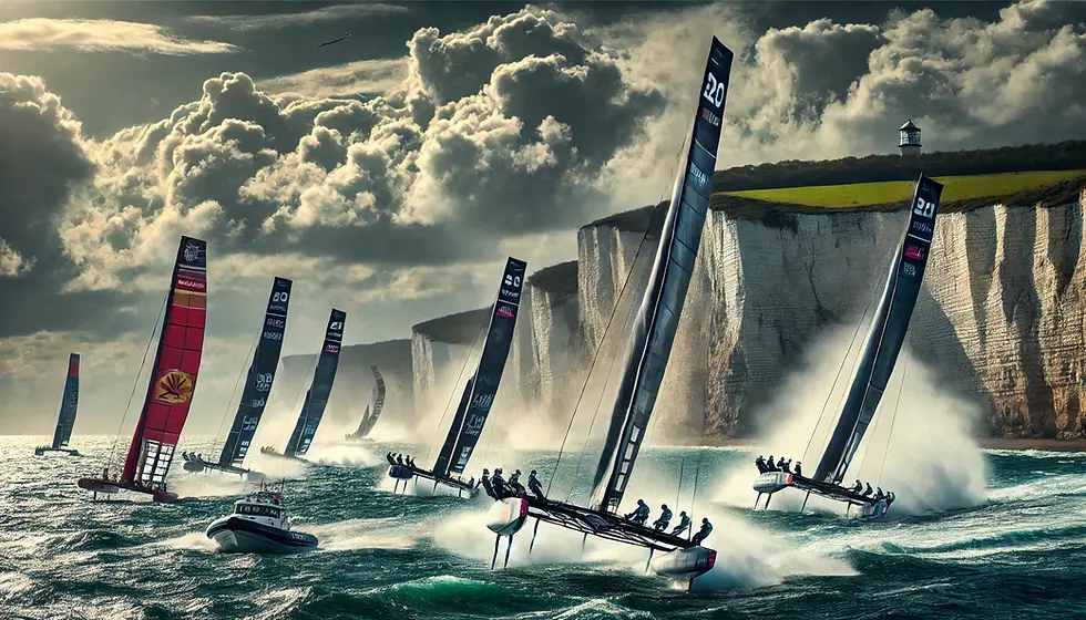 SAILGP RÜGEN 2025 Seglel-Spektakel vor der Küste der Insel Rügen!
