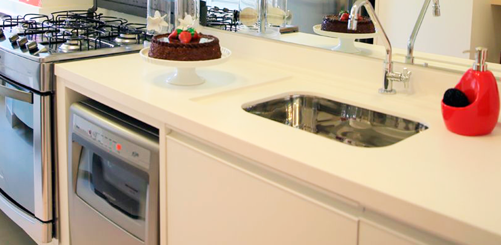 Bancada de Cozinha em Corian