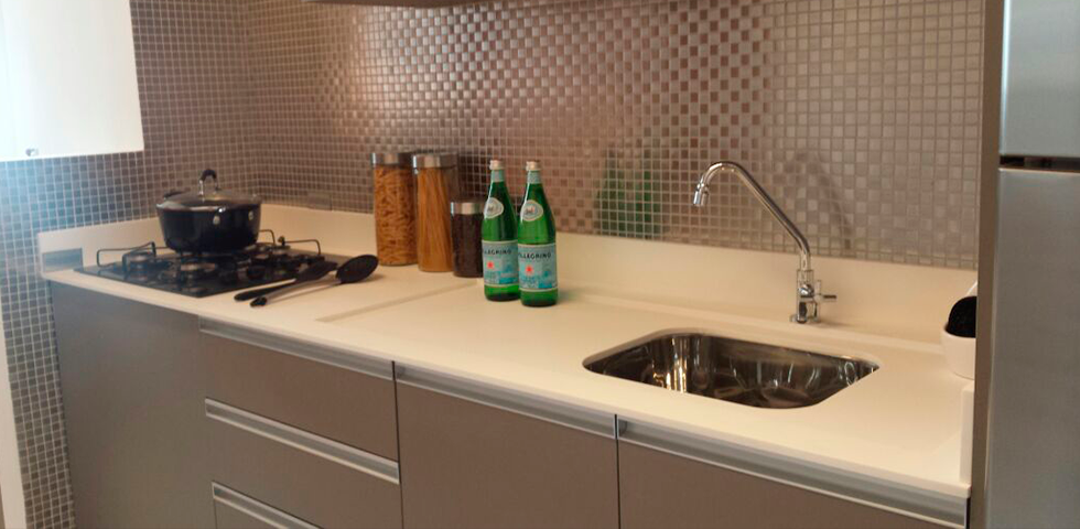 Bancada de Cozinha em Corian